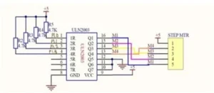  schematic of the stepper driver.