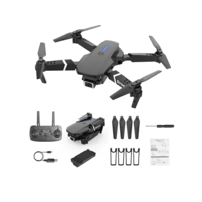 E88 Foldable Drone Professional Wide-Angle HD Camera Foldable Drone, Quadrotor Helicopter For Photography