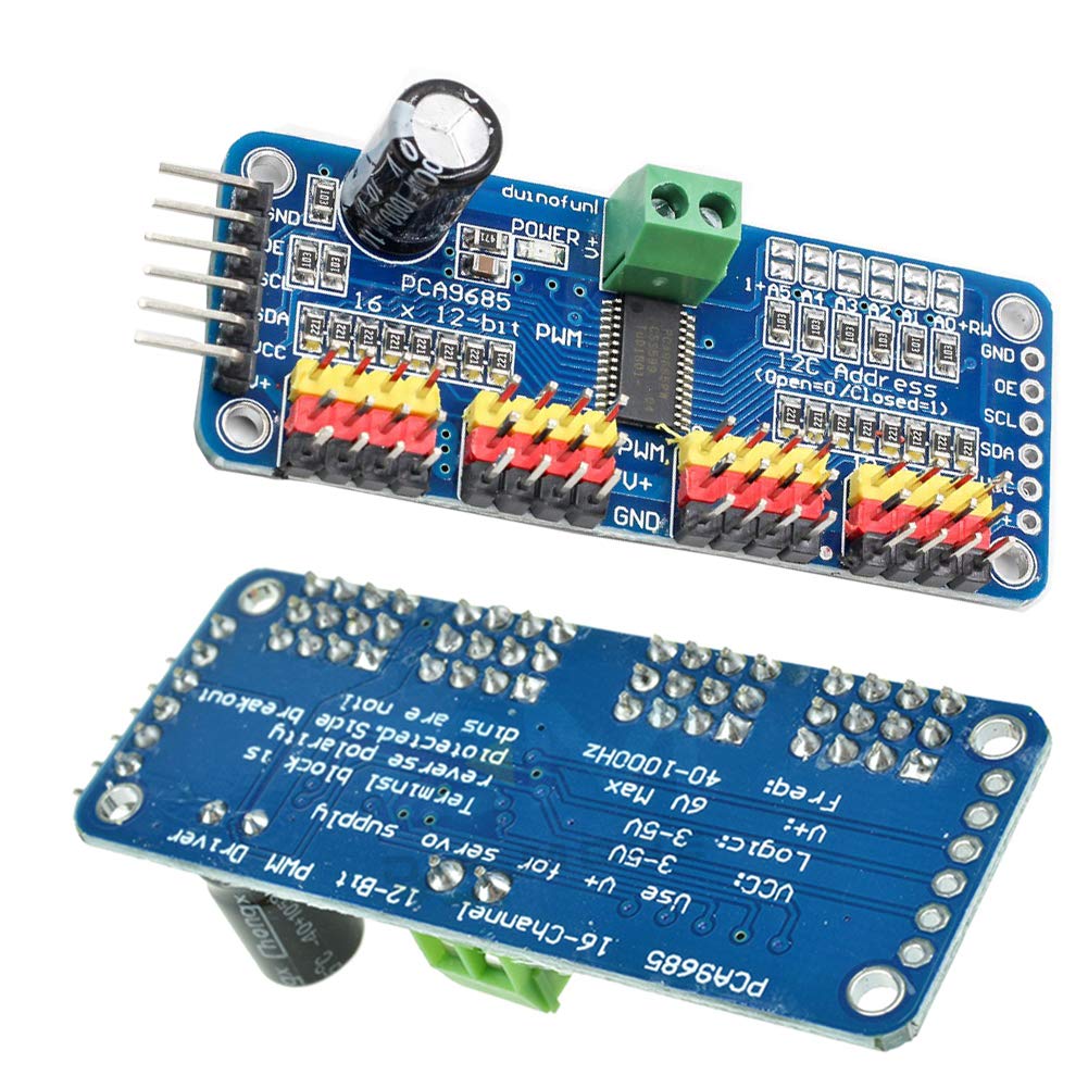 16-Channel 12-bit PWM/Servo Driver I2C interface PCA9685 for Arduino Raspberry Pi - Image 4